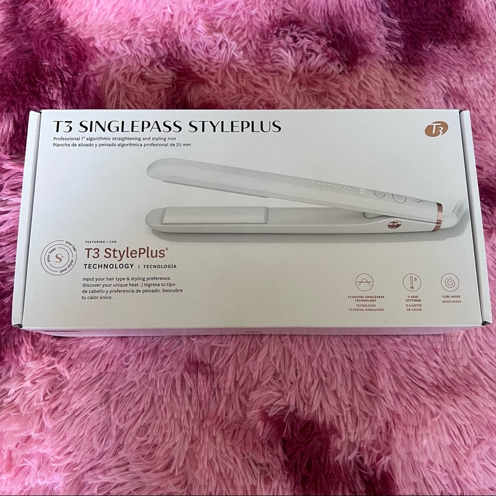 T3 SINGLEPASS STYLEPLUS Flat Iron 1”